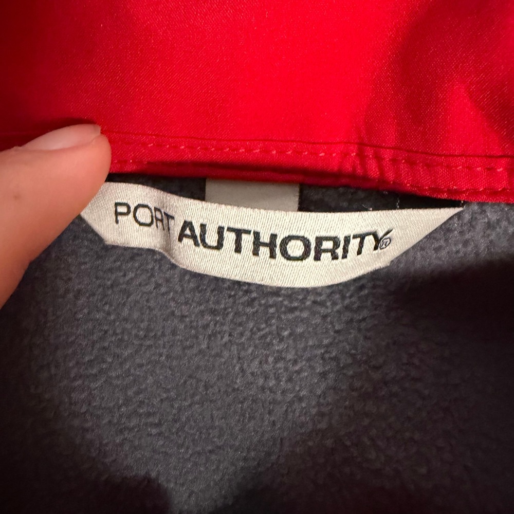 Port Authority Soft Shell Jacket Women XL Red Ochsner Health Rapid Response Zip - Picture 5 of 10
